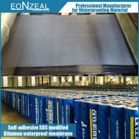 Self Adhesive Bitumen Membrane Waterproof as Roof Felt and Tank Sheet /Membrane