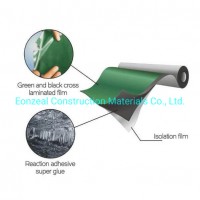 1.2mm Cross Laminated Film Asphalt Self Adhesive Water Proofing Membrane