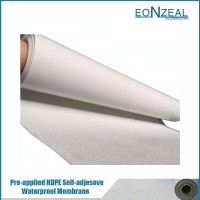 1.5mm HDPE Pre-Applied Self-Adhesive Waterproofing Membrane for Underground/Basement