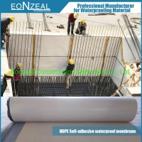 (Basement Waterproofing Materials -1.5mm Thickness) HDPE Waterproof Membrane